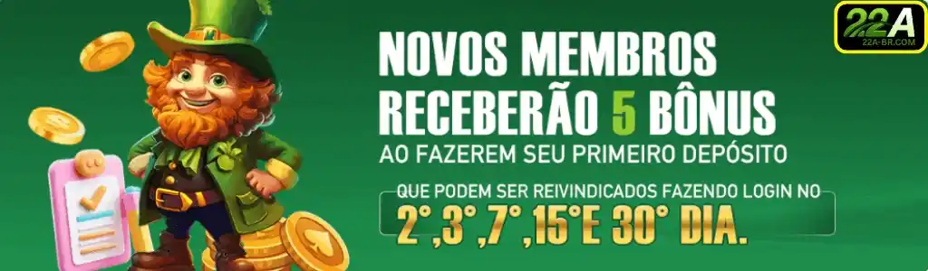 Programa VIP com prêmios exclusivos no 22A cassino